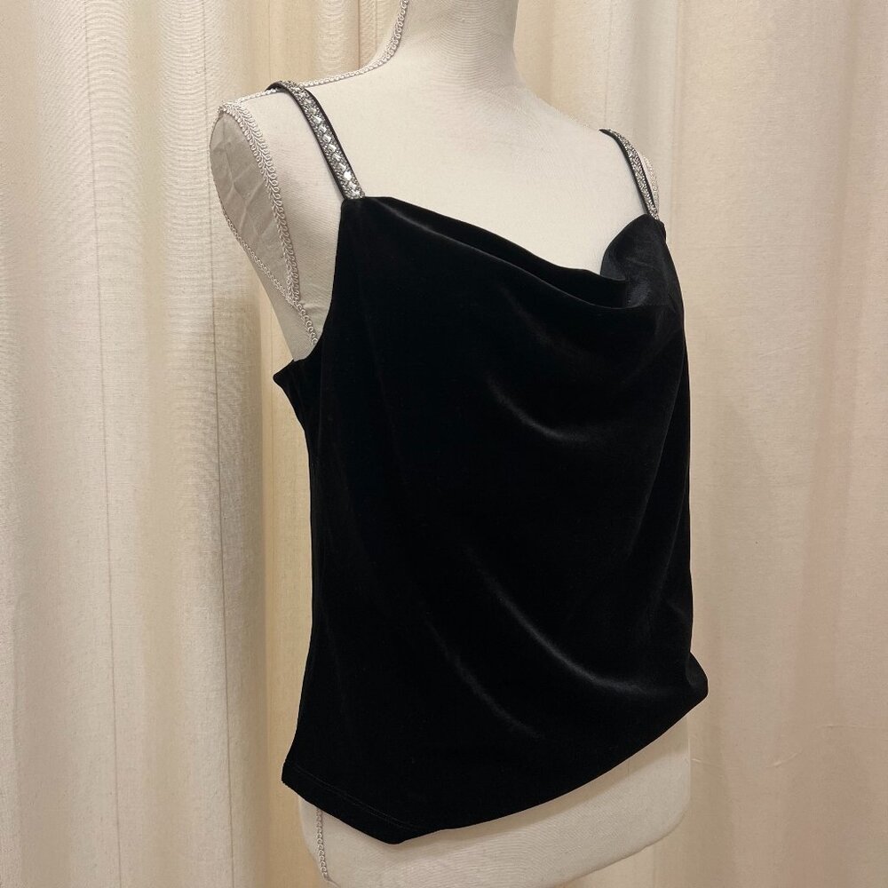 Skies Are Blue - Embellished Sequin Cami